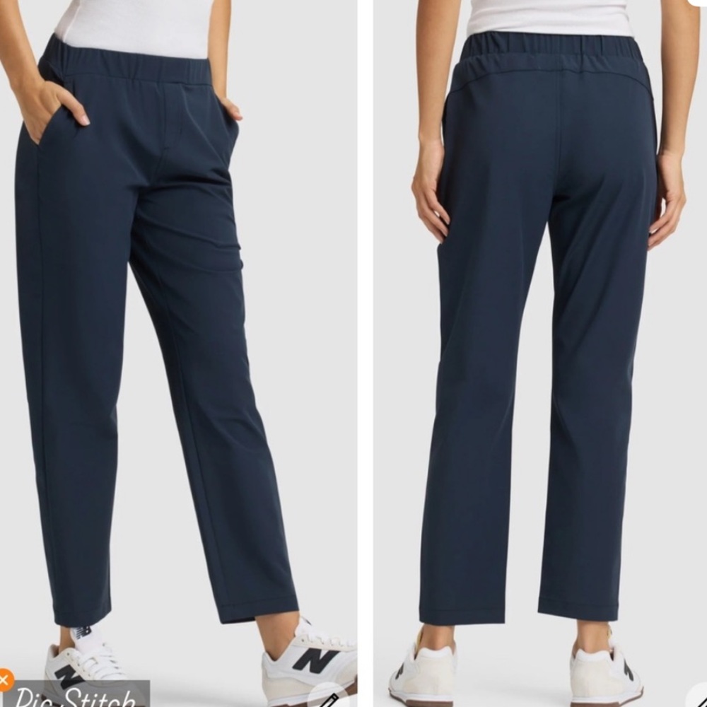 NWT Cozy Earth Always Cropped Pants Eclipse Navy Size XS